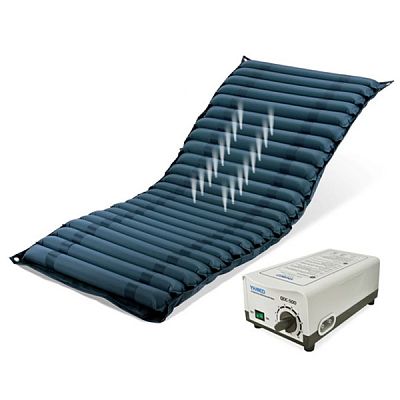 Colchón de aire antiescaras plegable para hospitales